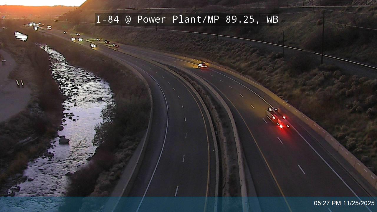 I-84 / Weber Canyon @ Power Plant / MP 89.25, WB