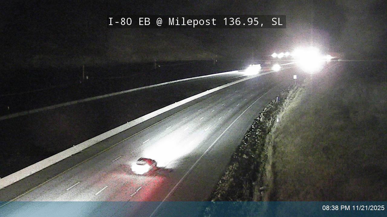 I-80 Parleys Canyon EB @ Milepost 136.95, SL