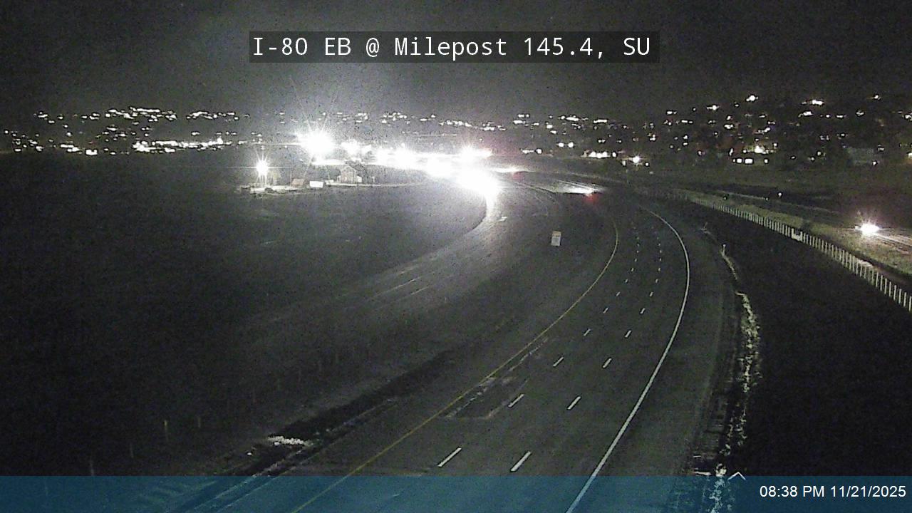 I-80 EB @ West of US-40/ MP 145.4, SU