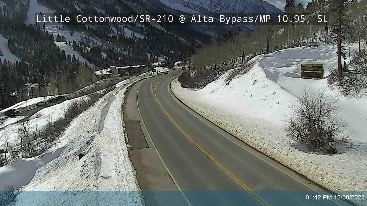 Little Cottonwood Rd / SR-210 EB @ Alta Bypass / MP 10.95, SL                                       