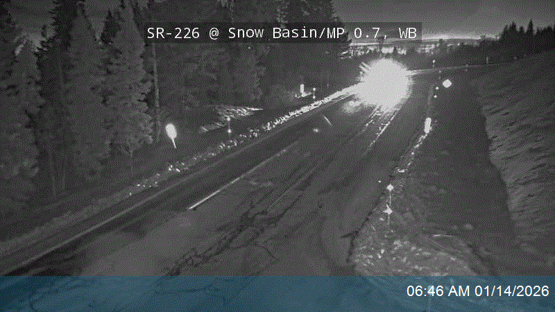 SR-226 @ Snow Basin / MP 0.7, WB