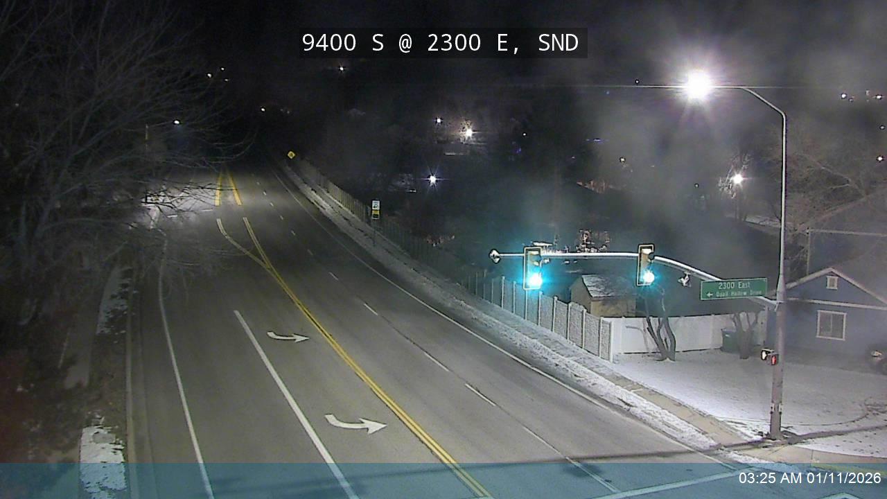 9400 S / Little Cottonwood Rd / SR-209 @ 2300 E / Quail Hollow Dr, SND