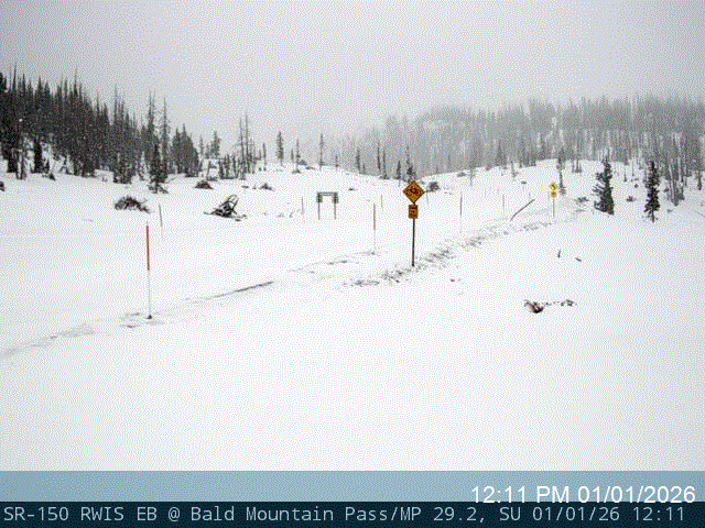 SR-150 RWIS EB @ Bald Mountain Pass/ MP 29.2, SU