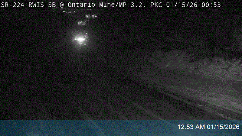 Marsac Ave RWIS SB @ Ontario Mine/ MP 3.22, PKC