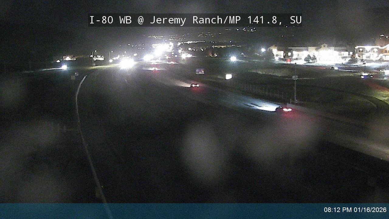 I-80 WB @ Jeremy Ranch/ MP 141.8, SU
