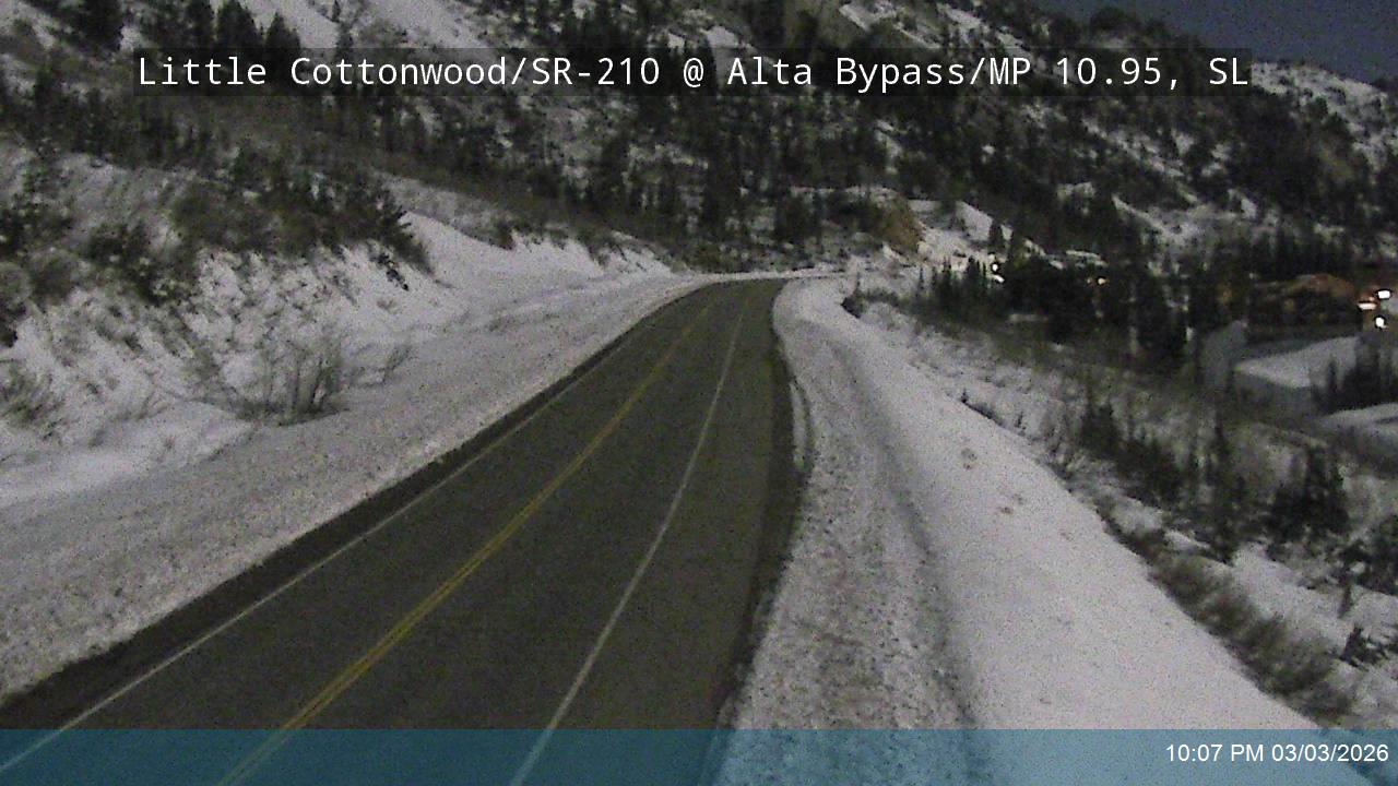 Little Cottonwood Rd / SR-210 EB @ Alta Bypass / MP 10.95, SL