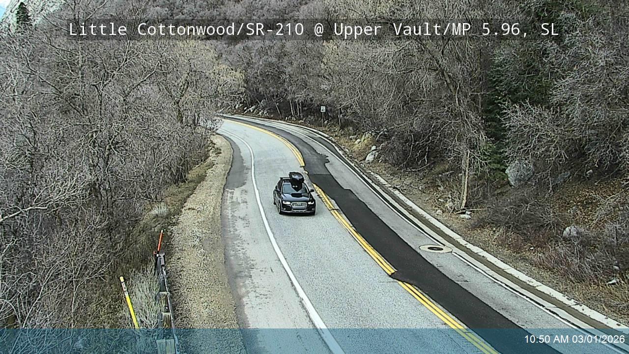 Little Cottonwood Rd / SR-210 @ Upper Vault / MP 5.96, SL